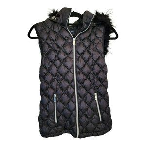 Saks Fifth Ave Hooded Puffer Vest